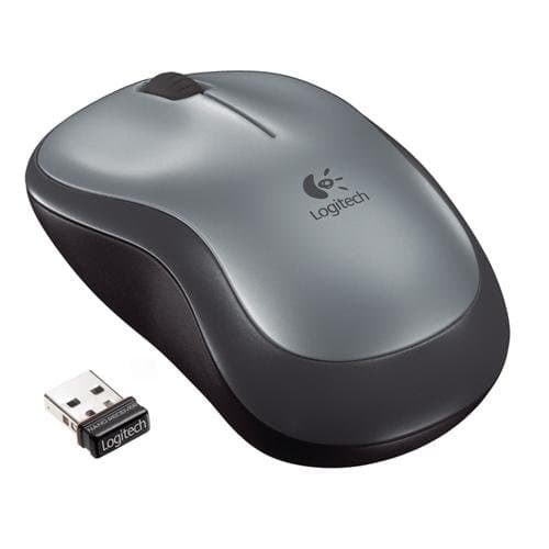 Logitech Mouse M185 Cordless USB Nano Receiver Grey/Nero 910-002238