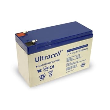 Ultracell Batteria al Piombo 12V 7,0 AH 187 4,8 MM VDS 151X65X95 MM AP CP-BAT-0311
