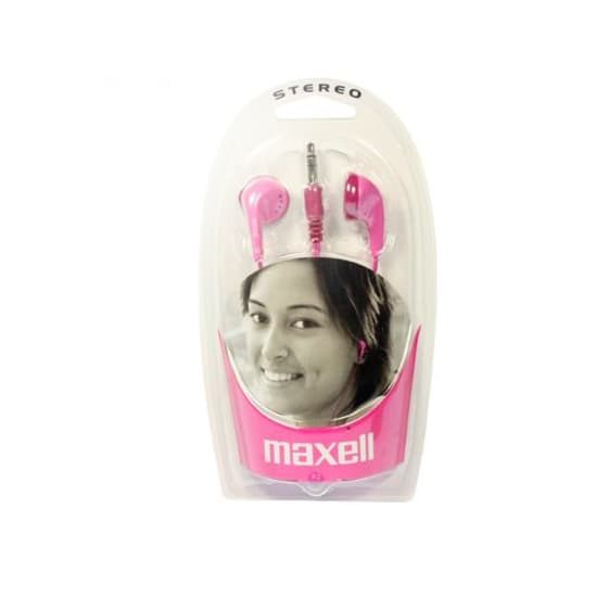 Maxell Auricolare Stereo Color Rosa EB-98P Jack Stereo 3,5" AUR35PKMX