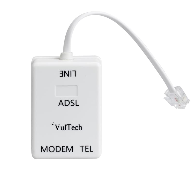 Vultech Filtro Adsl RJ-11 TEL e FAX SN20315