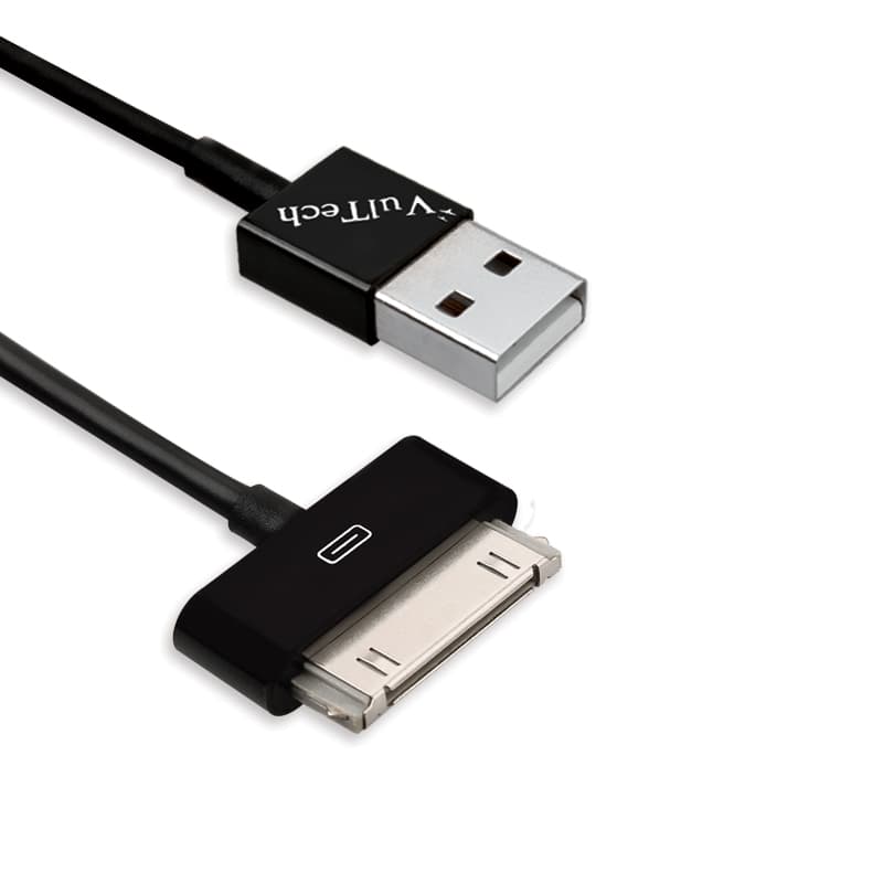 Vultech Cavo Dati e Alimentazione USB per iPhone 4 1 MT Nero SC10424