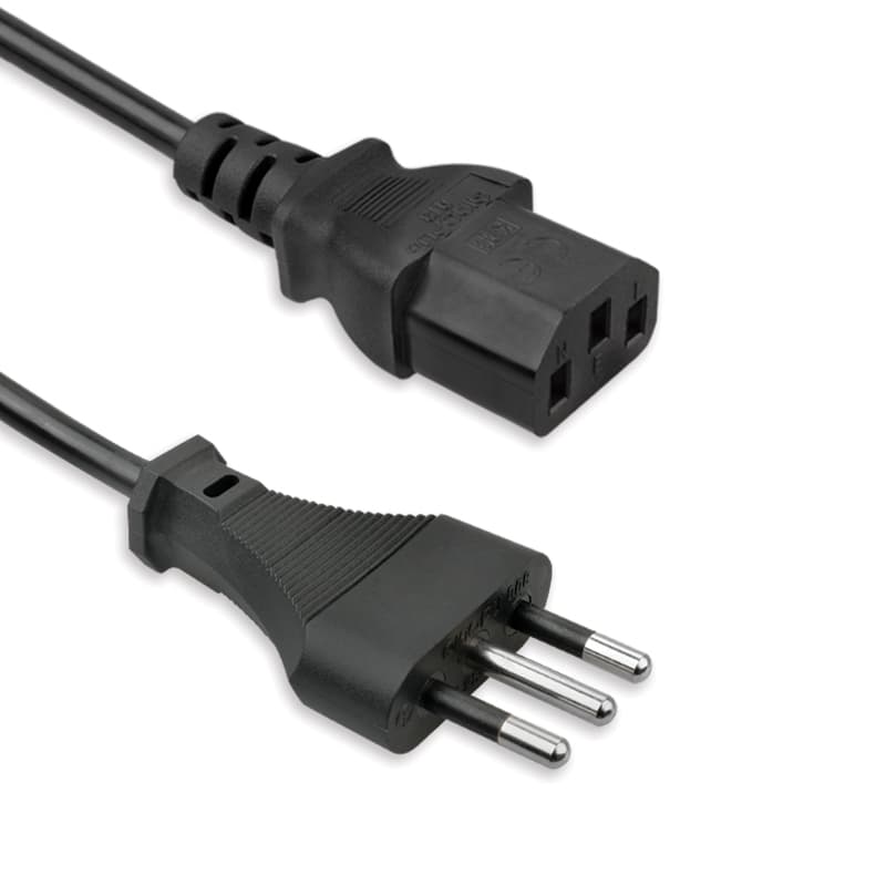 Vultech Cavo di Alimentazione PC Standard con Presa Italiana 1,5 MT ALIM15-ITA