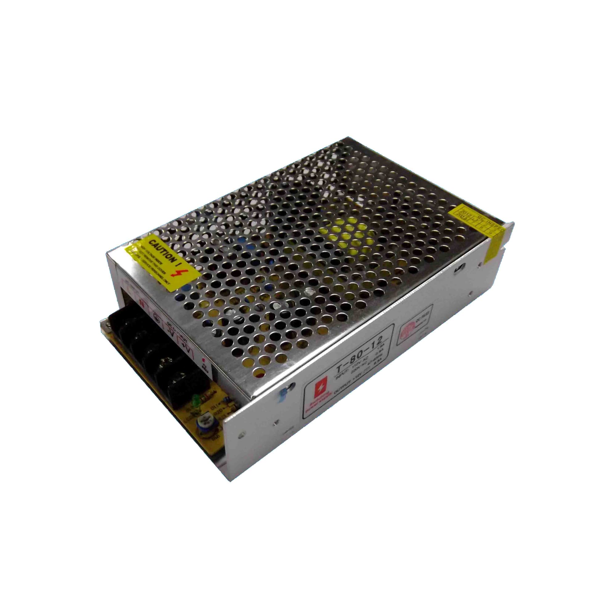 Tecno Alimentatore per Videosorveglianza Stabilizzato con Trimmer 240W 12V/20A TC-7023