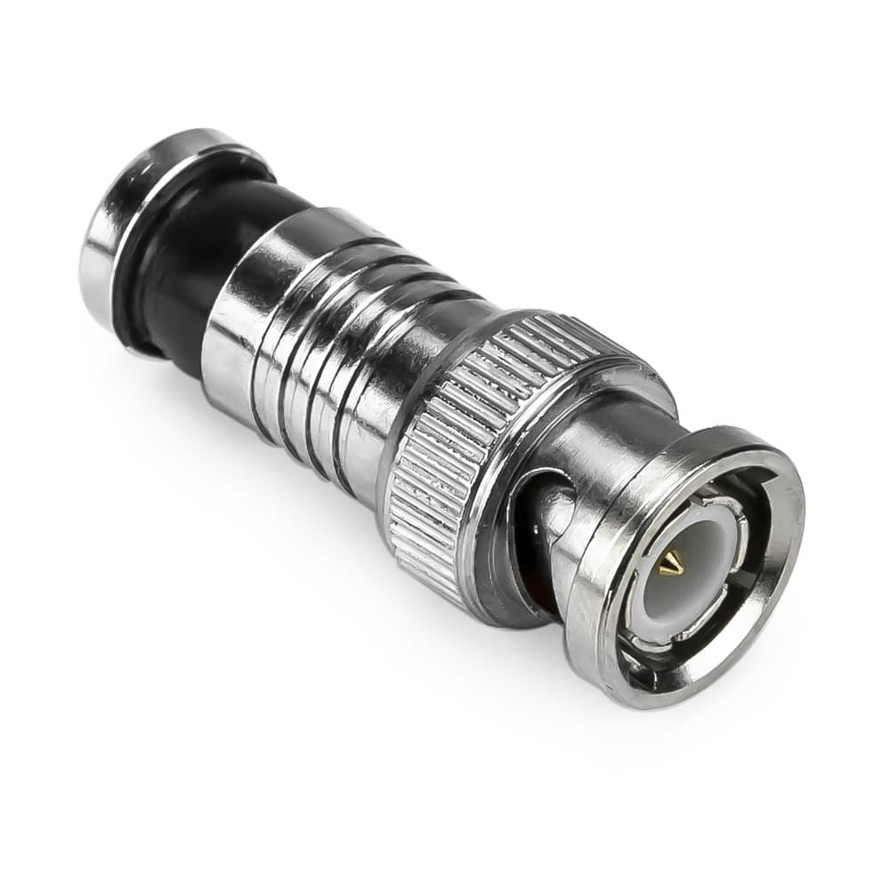Vultech Connettore BNC Maschio a Compressione per Cavo RG59 10 PZ SA31555