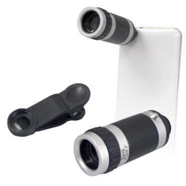 Techmade 8X Telescopio Zoom Ottico per Smartphone Colore Silver TM-BR-001