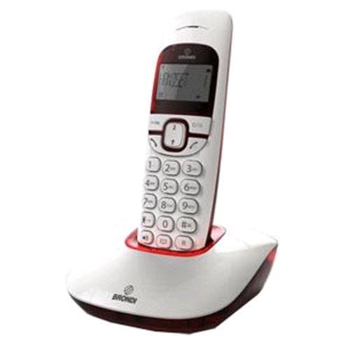 Brondi Telefono Cordless Nice Bianco/Arancio