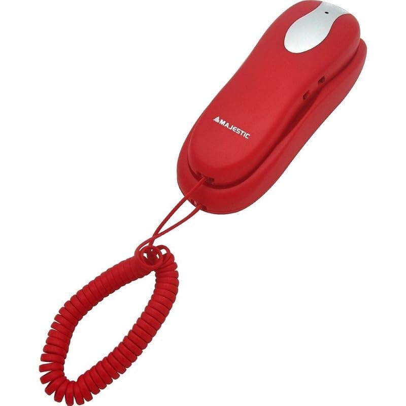 Majestic Telefono Fisso Max 250 RED