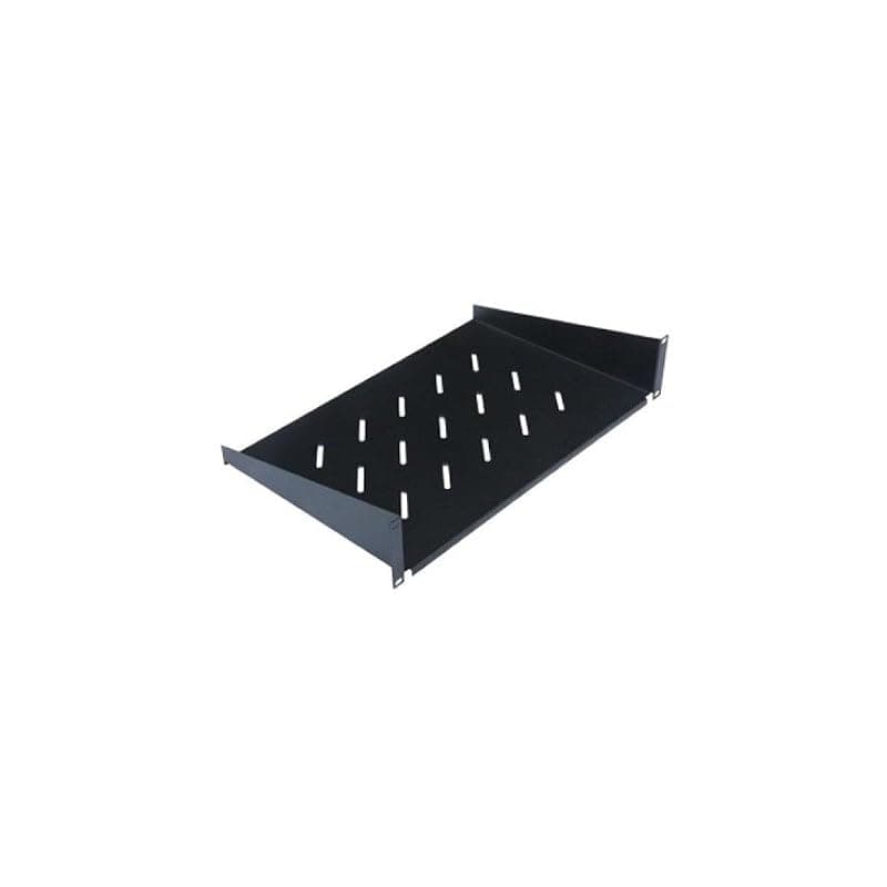 WP Ripiano Fisso 1U Prof. 350MM RAL9005 Nero WPN-AFS-21035-B