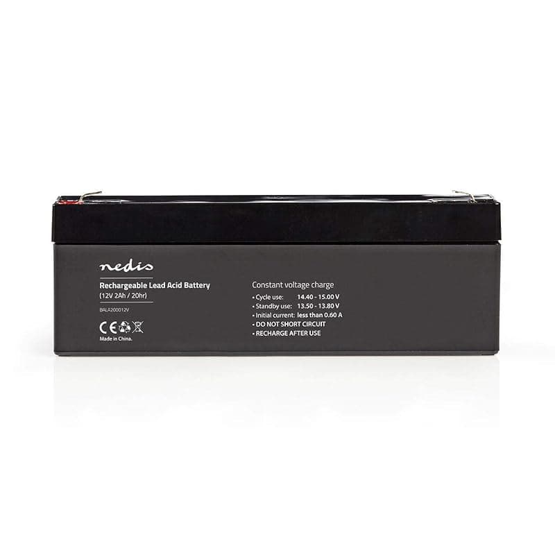 Nedis Batteria al Piombo Ricaricabile 12V/2000MAH 178*34*66MM BALA200012V