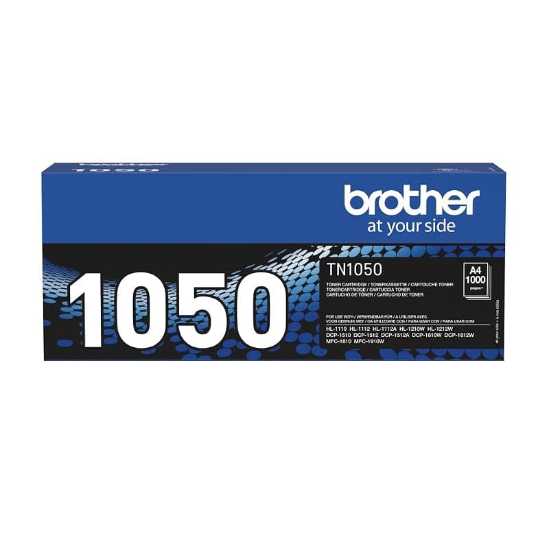 Brother TN1050, Toner Originale, Colore Nero, 1000 pag