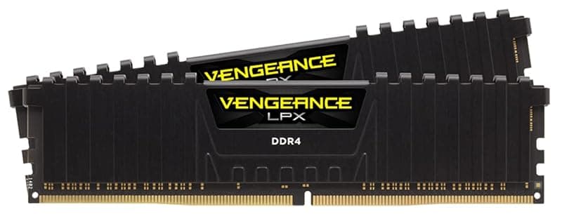 Corsair CMK16GX4M2E3200C16 Memoria Desktop, Nero, 2 x 8 gb