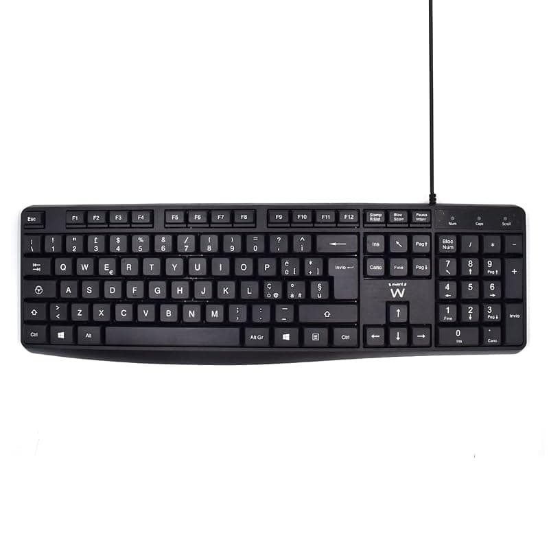 Ewent Tastiera Business USB Digitazione Silenziosa EW3000