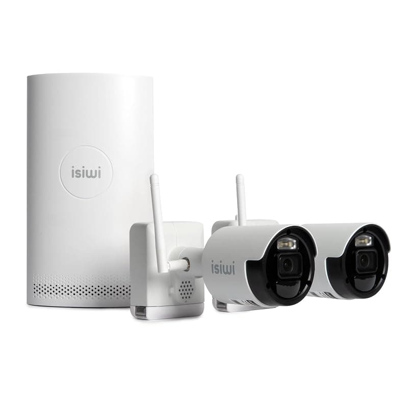 Isiwi Kit NVR 8CH + 2 Telecamere Outdoor Wireless ISW-K2N8BFBTA4MP-2