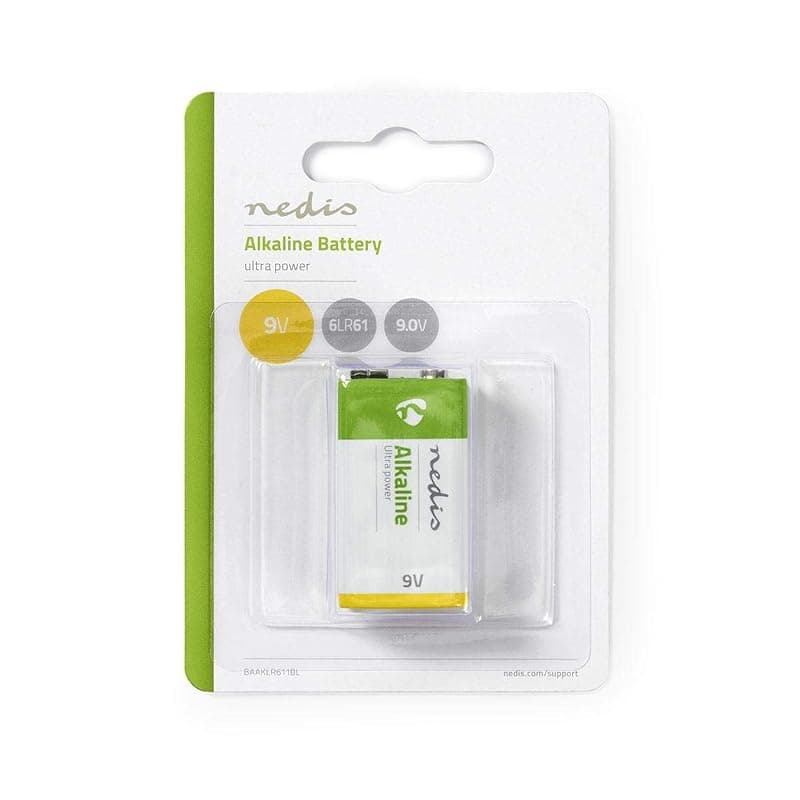 Nedis Batteria Alcaline 9V BAAKLR611BL