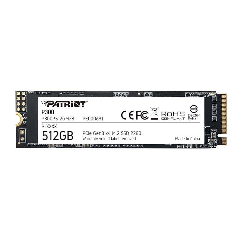 Patriot Solid State Drive SSD 512GB M.2 NVME P300P512GM28