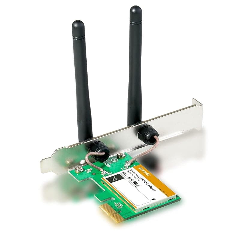 Tenda W322E Adattatore USB, 802.11b, 802.11g, 802.11n, PCI-E, IEEE 802.11b, IEEE 802.11g, IEEE 802.11n, Bianco