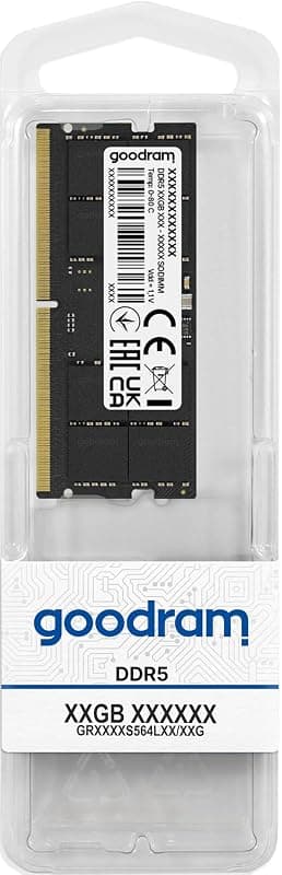 Goodram RAM SO-Dimm DDR5 16GB 4800MHz GR4800S564L40S/16G