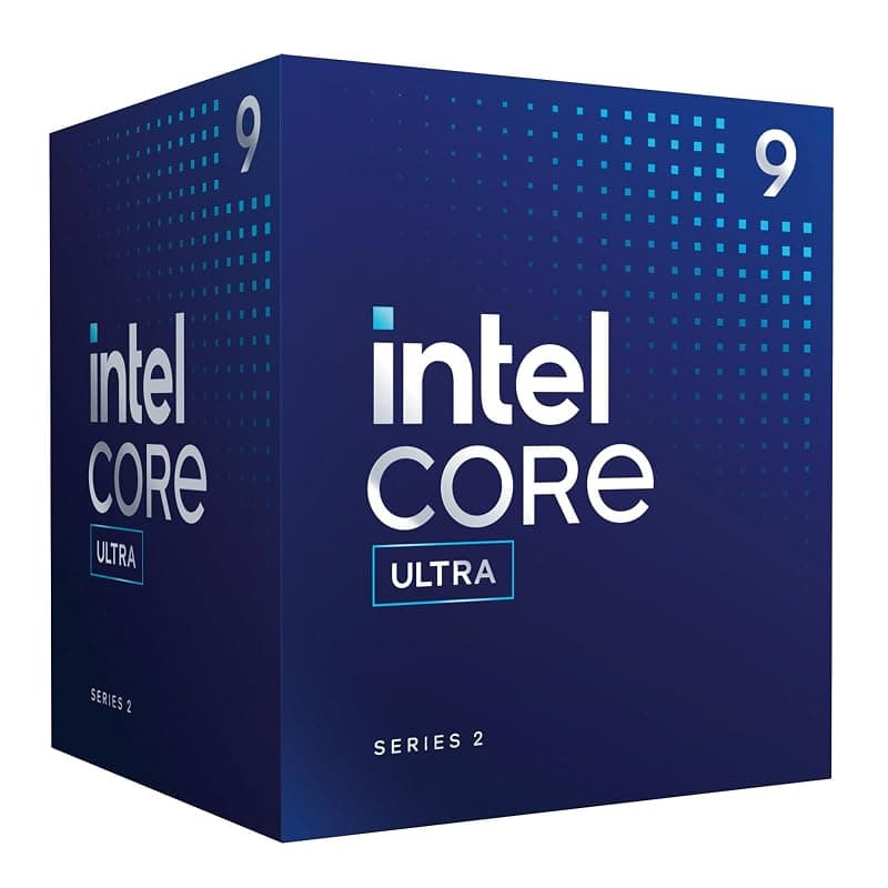 Intel® Core™ Ultra 9 per sistemi processore desktop 285 24 cores (8 P-cores + 16 E-cores) fino a 5.6 GHz