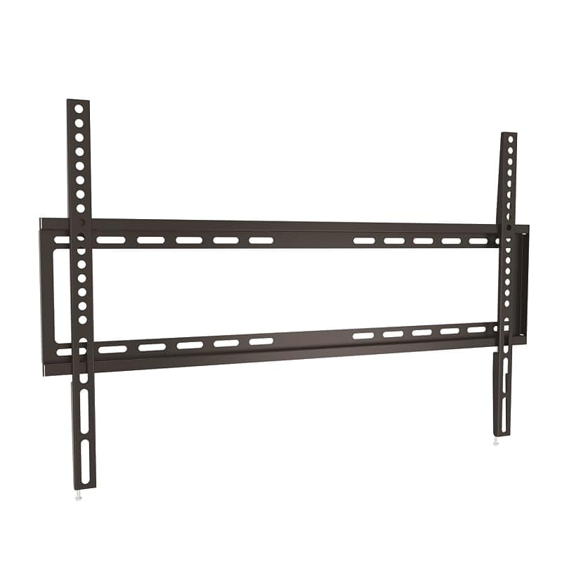 Ewent EW1503 Supporto fisso Ultra sottile da parte per TV da 37 a 70 pollici, VESA fino a 600x400mm, Nero/Antracite, XL
