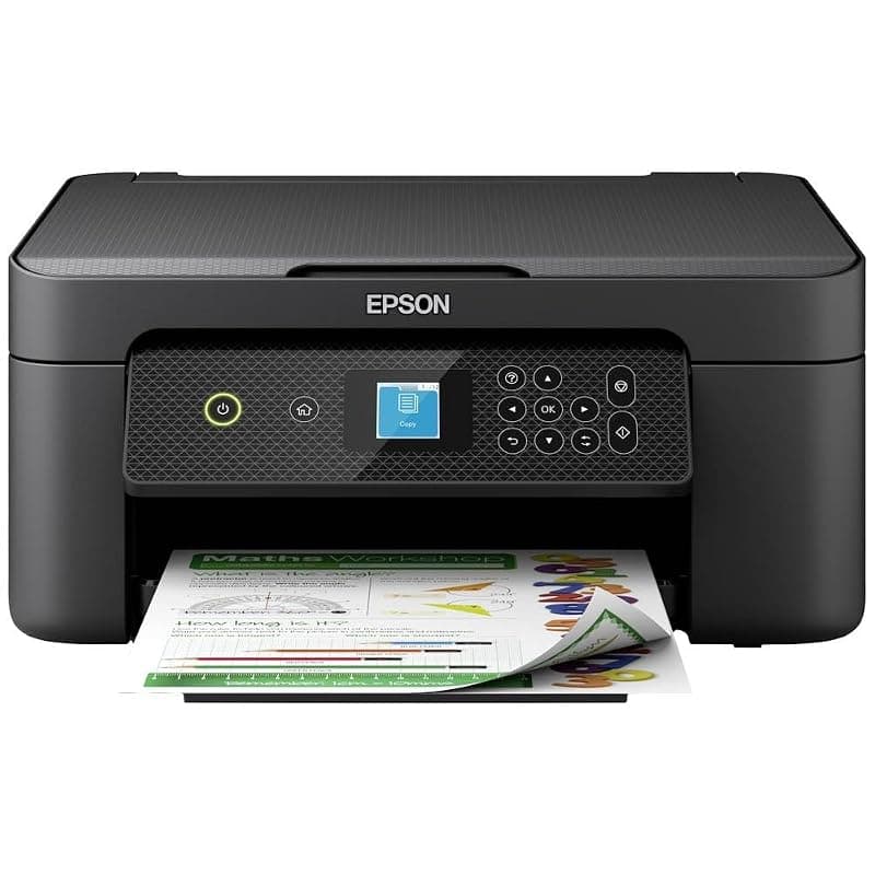 Epson Expression Home XP-3200 Stampante Multifunzione A4 getto d'inchiostro (Stampa Fronte Retro, Scansione, Copia), Display LCD 3.7cm, Stampa mobile e Cloud, 3 mesi inchiostro