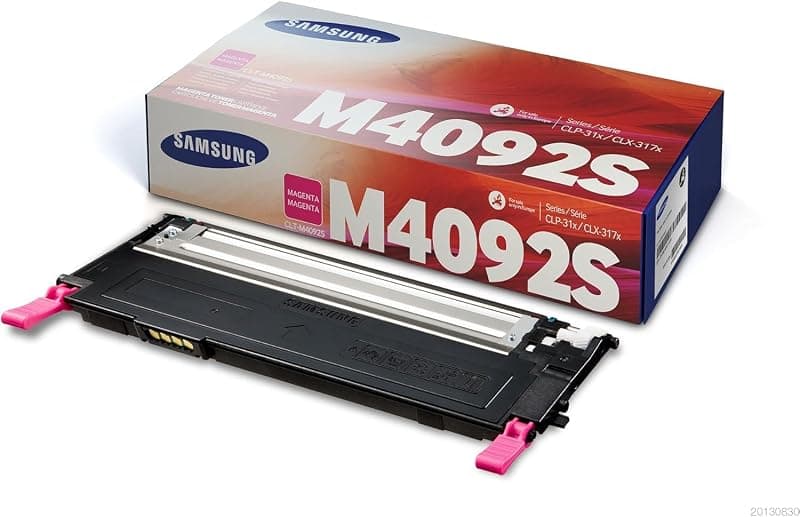 Samsung CLT-M4092S, SU272A, Cartuccia Toner, da 1.000 pagine, compatibile con le stampanti Samsung LaserJet Color CLP-310, CLP-310N, CLP-315, CLP-315W, CLX-3170FN e CLX-3175N