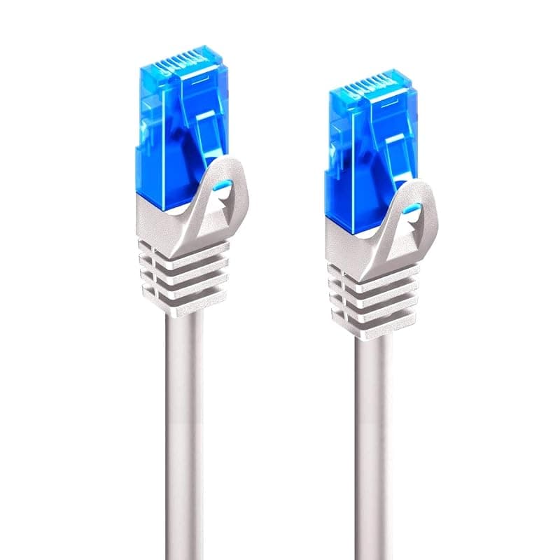 Ewent EW-5U-005 - Cavo di Rete, Patch CAT 5e U/UTP, AWG 26/7, 2 Connettori RJ67, Grigio, 0,5 m, 1 Pezzo
