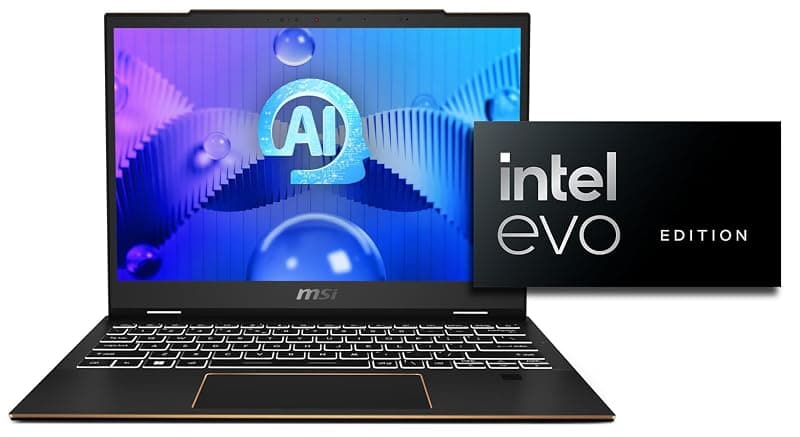 msi Summit E13 AI Evo A1MTG-037IT, Notebook 13.3” 16:10 FHD+ Touch, Intel Core Ultra 7 155H, Intel ArcSSD 1TB PCIe4, LPDDR5 32GB, WiFi 7, 80.25Whr, Win 11 Pro, [Layout e Garanzia