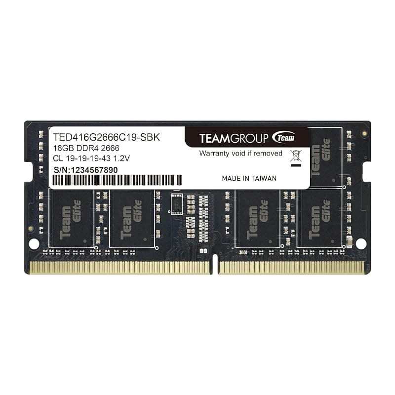 Team Group Elite RAM SO-DDR4 16GB 2666MHZ TED416G2666C19-S01
