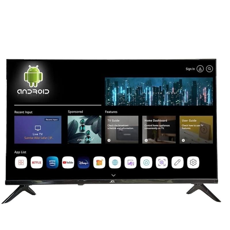 TV LED 32" JCL32RWHD HD Smart TV WIFI DVB-T2 Android