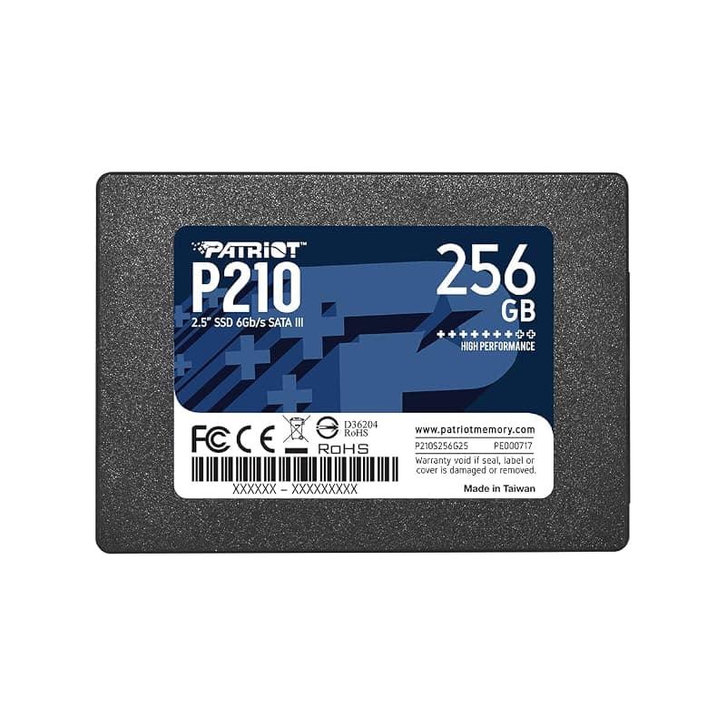 Patriot Solid State Drive SSD P210 256GB SATA-III 2.5" P210S256G25