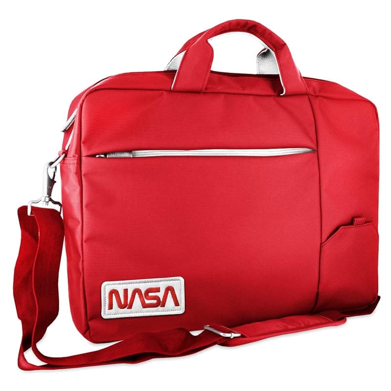 Atlantis Borsa Notebook THE Moon Project BAG 15,6" RED Logo Nasa Worm NS-KLM180705-C