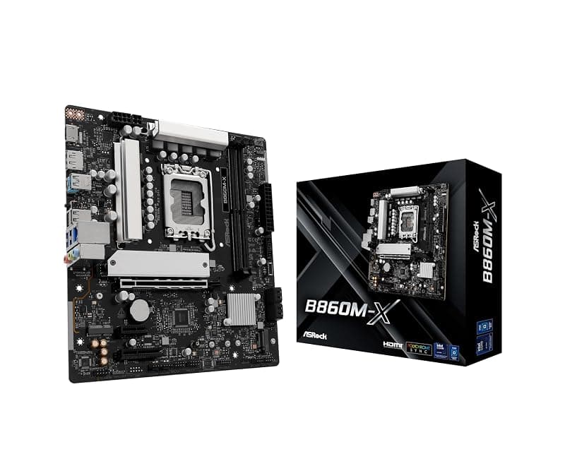 Carta+M%C3% A8re+ASRock+B860M-X+%28Intel+LGA+1851%29+Micro+ATX
