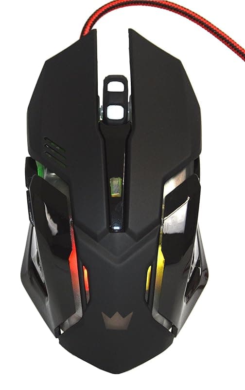 Crown Micro cmxg 622 Verde Katana Gaming Mouse, Via Cavo