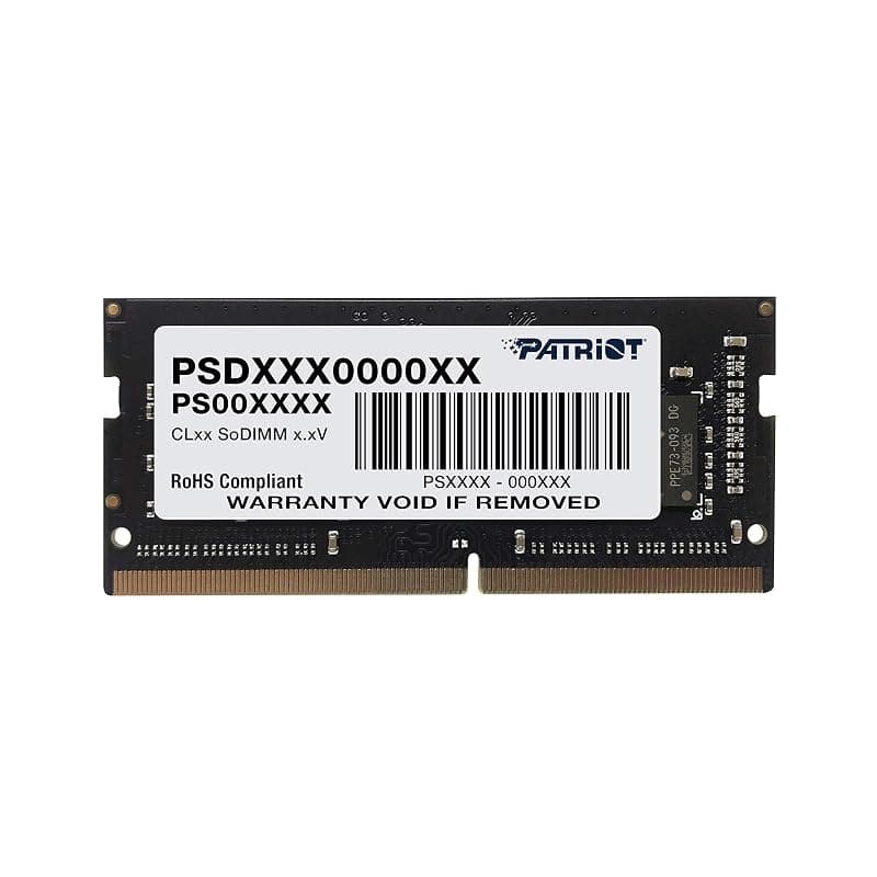 Patriot Memory Serie Signature SODIMM Memoria Singola DDR4 2400 MHz PC4-19200 16GB (1x16GB) C17 - PSD416G24002S